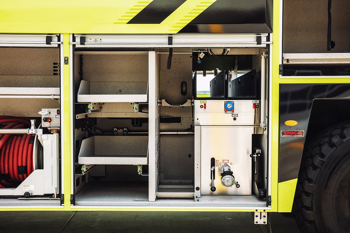ARFF Striker Compartment Shot
