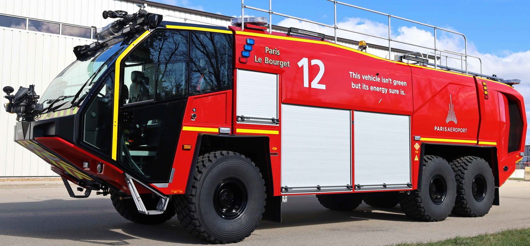 Oshkosh Airport Products Sells a Fourth Striker® Volterra® 6x6 Electric ...