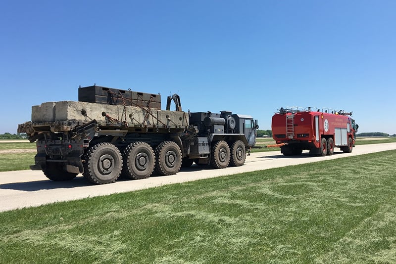 NFPA 414 Testing: How does Oshkosh Airport Products Test ARFF Trucks?