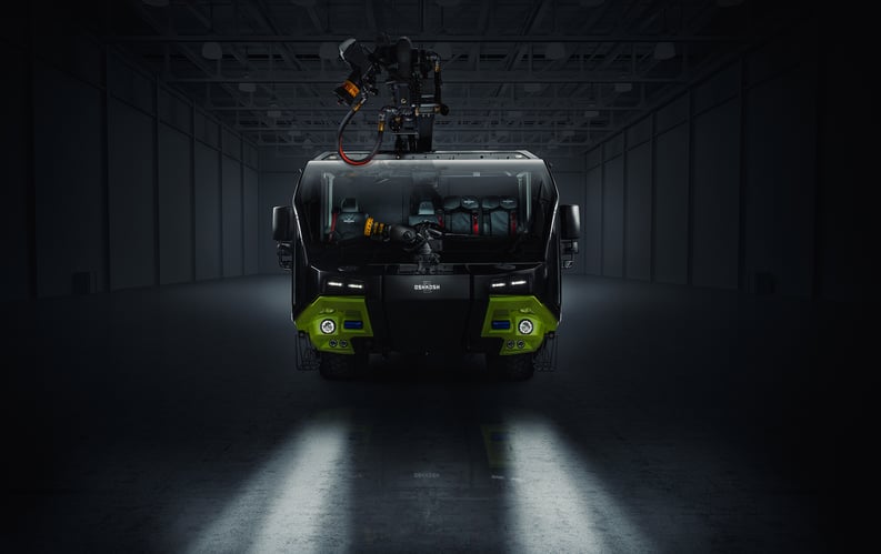 Oshkosh ARFF Striker Front View