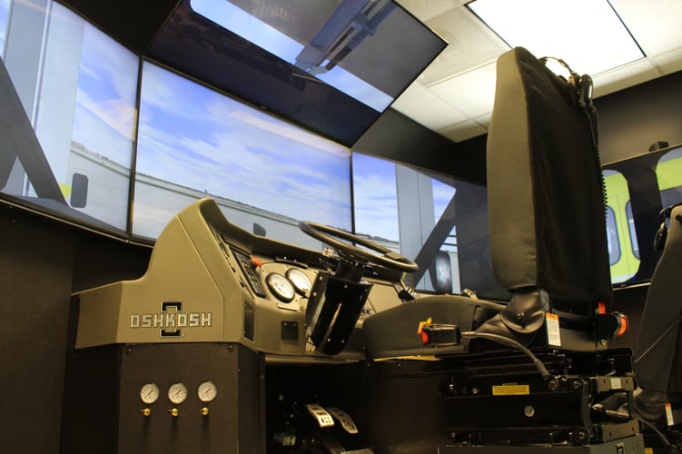Oshkosh ARFF Striker Simulator