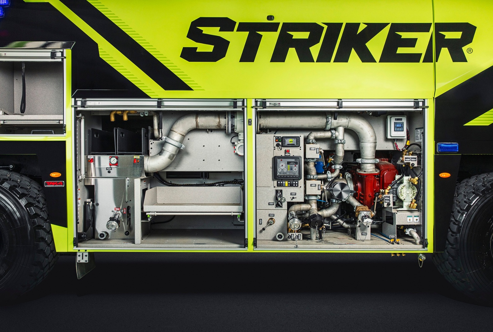 Oshkosh ARFF Striker Storage