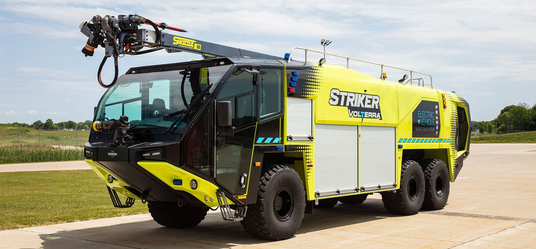 King County International Airport in Washington has ordered an Oshkosh Airport Products Striker Volterra