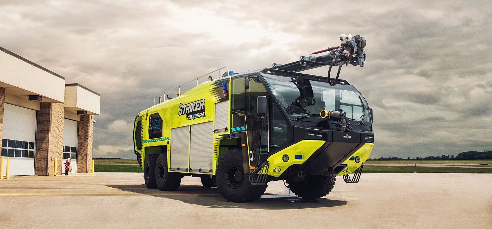 Striker Volterra 6x6 electric ARFF vehicle