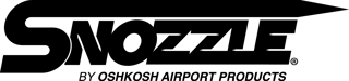 Oshkosh Snozzle logo, by Oshkosh Airport Products